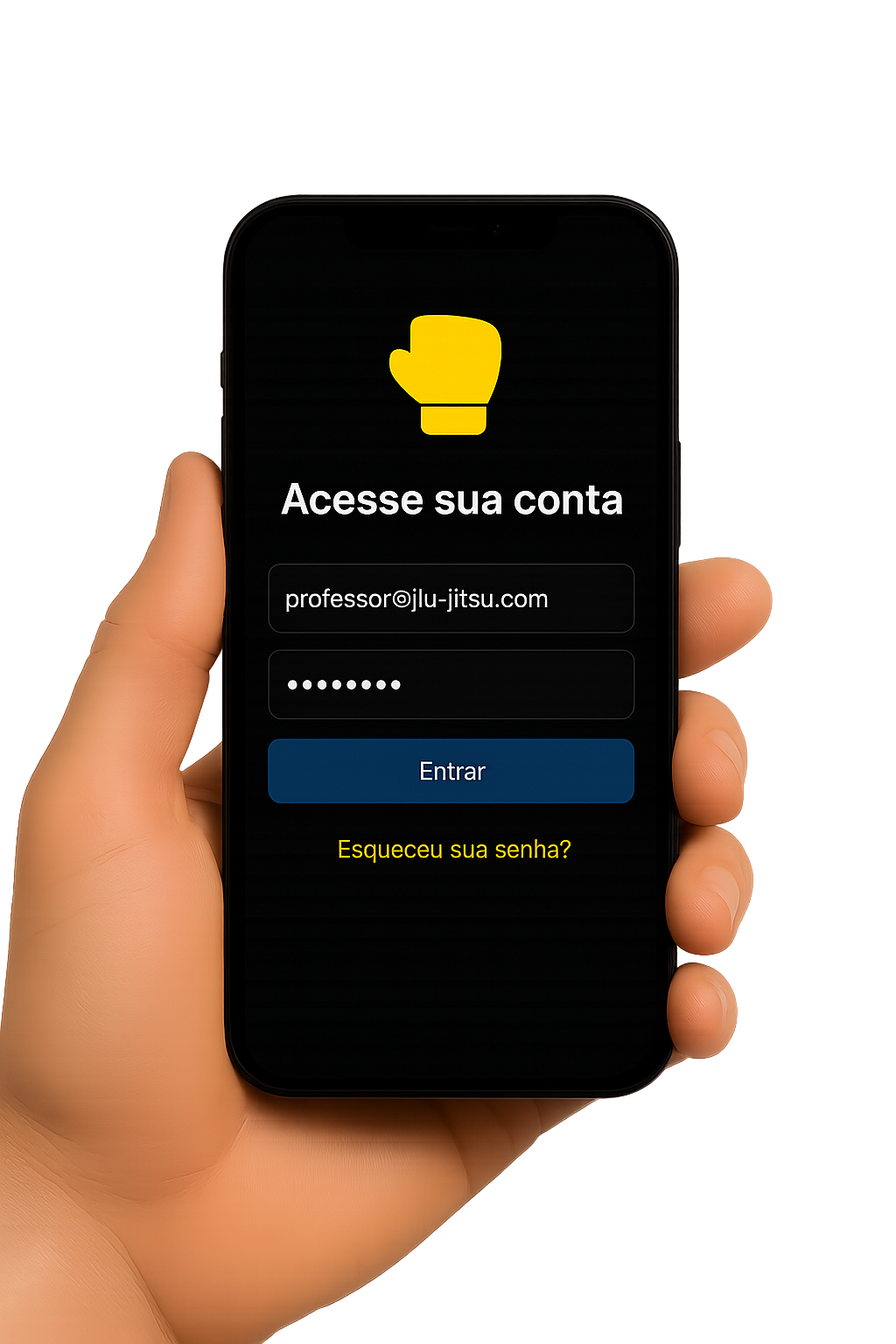iFIGHT App no celular